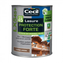 Lasure Protection Forte Special Extérieur Cecil L5 45+ Chêne Ancien 5L