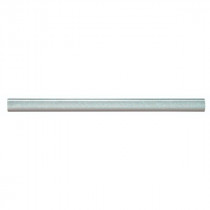 Frise Carrelage Paillette Argent Verre Alu LI26, Listel 1 x 60 x 1 cm