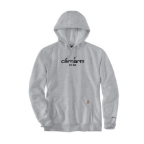 Sweat-à-Capuche-Carhartt-Force-Lightweight-Logo-Graphic-Aph-Asphalt