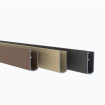 Lisse Basse Aluminium Fiberdeck Akido, 12 x 27 x 2485 mm