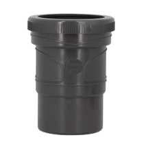 Manchon de Dilatation PVC NF M-F Nicoll Hometech® Anthracite ⌀100mm