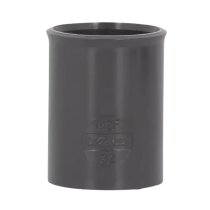 Manchon PVC à Coller F-F NF Nicoll Hometech® Anthracite, ⌀32mm