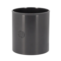 Manchon PVC F-F à Coller NF Nicoll Hometech® Anthracite, ⌀100mm