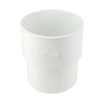 Manchon PVC NF pour WC Mâle Nicoll ZTTW Blanc, ⌀100mm