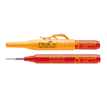 Marqueur Pica Ink® 150 Spécial Trous Profonds Rouge, Lot de 10