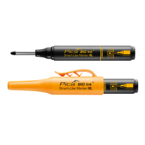 Marqueur XL 2-en-1 Pica Big Ink® 170 Trous Profonds Noir, Lot de 10