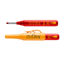 Marqueur XL 2-en-1 Pica Big Ink® 170 Trous Profonds Rouge, Lot de 10