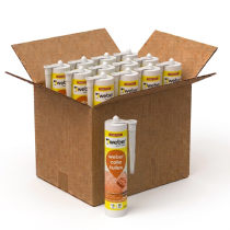 Mastic Colle Souple pour Tuiles Weberseal Roof Tile 12 x 400ml