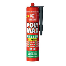 Mastic Polyuréthane Griffon Poly-Max Fix&Seal Express Anthracite 435 g