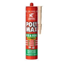 Mastic Polyuréthane Griffon Poly-Max Fix&Seal Express Beige 435 g