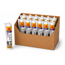 Mastic Silicone Menuiserie Vitrage SikaSeal-110 transparent 12x300ml