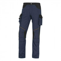 Pantalon de Travail DeltaPlus MCPA2 Bleu Marine et Noir