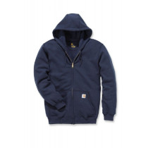 Sweat à Capuche Zippé Carhartt K122 New Navy