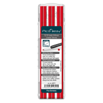 Mine 2 x 5 mm pour Crayon de chantier Pica Big Dry® 6031 Rouge, x 12