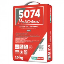 Mortier Colle Prolicrème Gris ParexLanko L5074GR15 15 kg