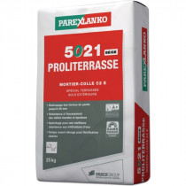 Mortier Colle Proliterrasse Gris ParexLanko L5021GR25 25 kg