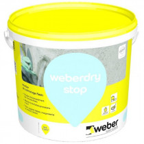 Mortier de colmatage ultra rapide WeberDry Stop 20 kg