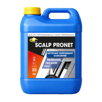 Nettoyant Concentré Bardages Façades PVC Scalp Pronet, Bidon de 20L