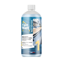 Nettoyant Coques et Ponts de Bateaux Dalep FastNet 1, Bidon de 1L