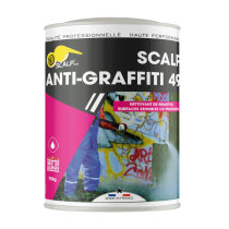 Nettoyant et dissolvant Graffitis Scalp Anti Graffiti 49, Bidon de 750g