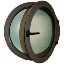 Oeil de boeuf ouvrant aluminium couleur au choix, rond diam 70 cm