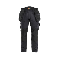 Pantalon de Travail Blaklader Stretch Striker 1970 Noir/Noir