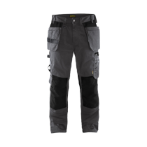 Pantalon de Travail Blaklader 1555 Gris foncé/Noir