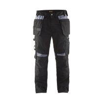 Pantalon de Travail Blaklader 1555 Noir/Grisclair