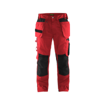Pantalon de Travail Blaklader 1555 Rouge/Noir
