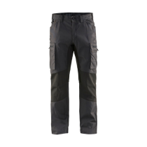 Pantalon de Travail Blaklader Coton Stretch 1459 Gris foncé/Noir