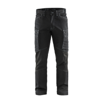 Pantalon de Travail Blaklader Denim Stretch 1459 Noir