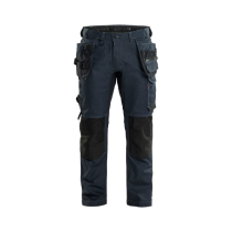 Pantalon de Travail Blaklader Denim Stretch 1750 Marine/Noir