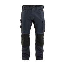 Pantalon de Travail Blaklader Denim Stretch 1751 Marine/Noir