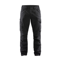 Pantalon de Travail Blaklader Denim Stretch 2D 1439 Noir/Noir