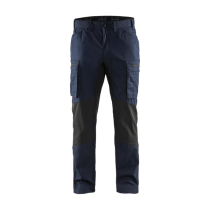 Pantalon de Travail Blaklader Polycoton Stretch 1459 Marine foncé