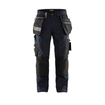 Pantalon de Travail Blaklader Stretch 1590 Marine foncé/Noir