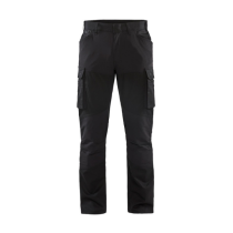 Pantalon de Travail Blaklader Polycoton Stretch 2D 1457 Noir