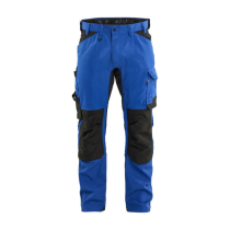Pantalon de Travail Blaklader Stretch 2D 1751 Bleu roi/Noir