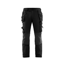 Pantalon de Travail Blaklader Stretch 4D 1522 Noir/Gris foncé