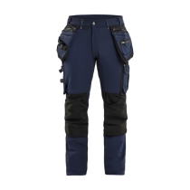 Pantalon de Travail Blaklader X1900 Stretch 4D 1998 Marine/Noir