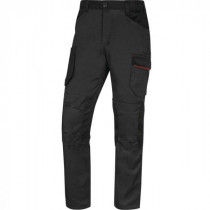 Pantalon de Travail DeltaPlus M2PA3 Gris-Rouge