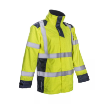 Parka de Pluie Haute Visibilité Coverguard Nott Jaune Fluo