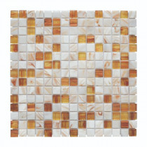 Mosaïque Marron Nobilis Nylon PDV31, Plaque 32,7 x 32,7 x 0,38 cm