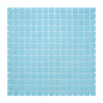 Mosaïque Bleue Décoration Nylon PDV50, Plaque 32,7 x 32,7 x 0,38 cm