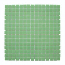 Mosaïque Verte Décoration Nylon PDV56, Plaque 32,7 x 32,7 x 0,38 cm