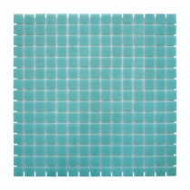 Mosaïque Verte Décoration Nylon PDV58, Plaque 32,7 x 32,7 x 0,38 cm