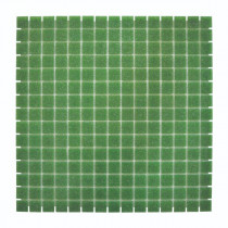 Mosaïque Verte Décoration Nylon PDV62, Plaque 32,7 x 32,7 x 0,38 cm