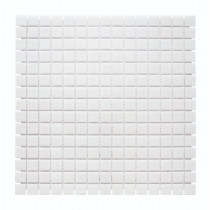 Mosaïque Blanche Décoration Papier PDV69, Plaque 32,7 x 32,7 x 0,38 cm