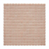 Mosaïque Rose Décoration Papier PDV77, Plaque 32,7 x 32,7 x 0,38 cm