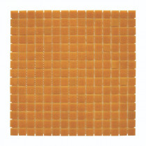 Mosaïque Orange Décoration Papier PDV86, Plaque 32,7 x 32,7 x 0,38 cm